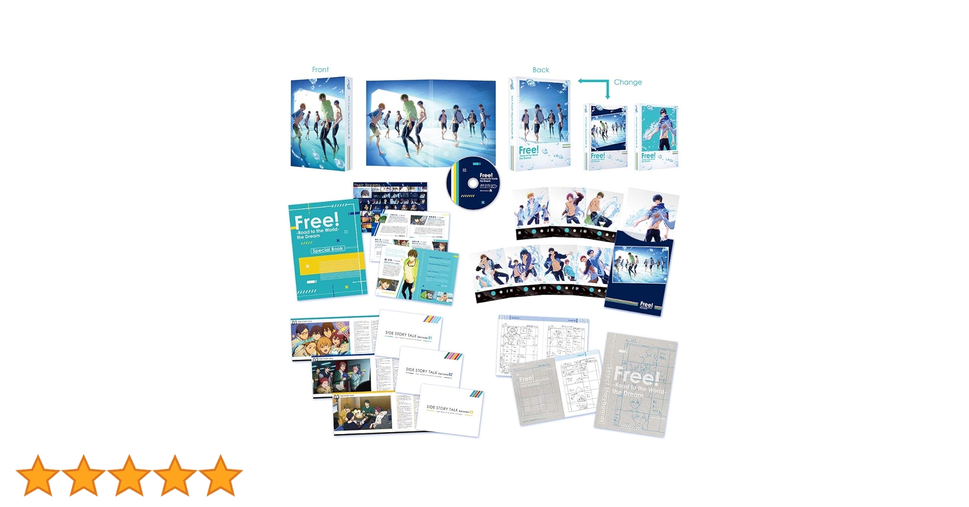劇場版Free! Road to the World 夢 使用済みムビチケ 劇場版Free! Road to the World 夢 使用済みムビチケ TICKET